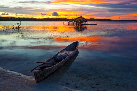 The water shed atoll widi islands