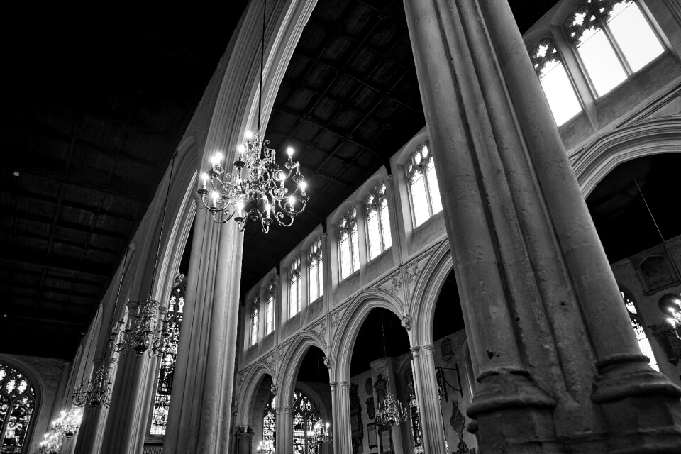 Transepts chancel interior