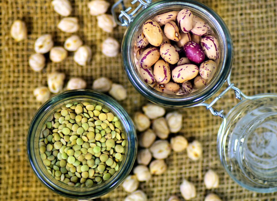 Legumes food meatless