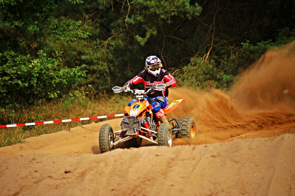 Enduro sand motorcycle
