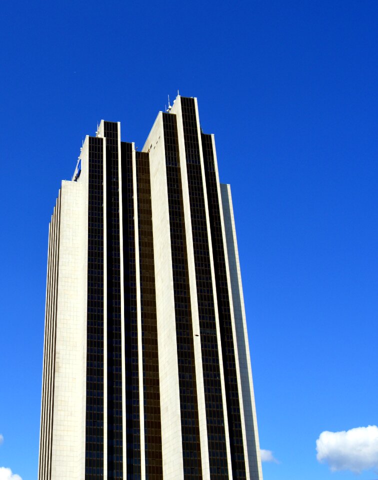 Facade skyscrapers skyline