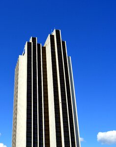 Facade skyscrapers skyline photo