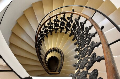 Spiral spiral staircase architecture photo