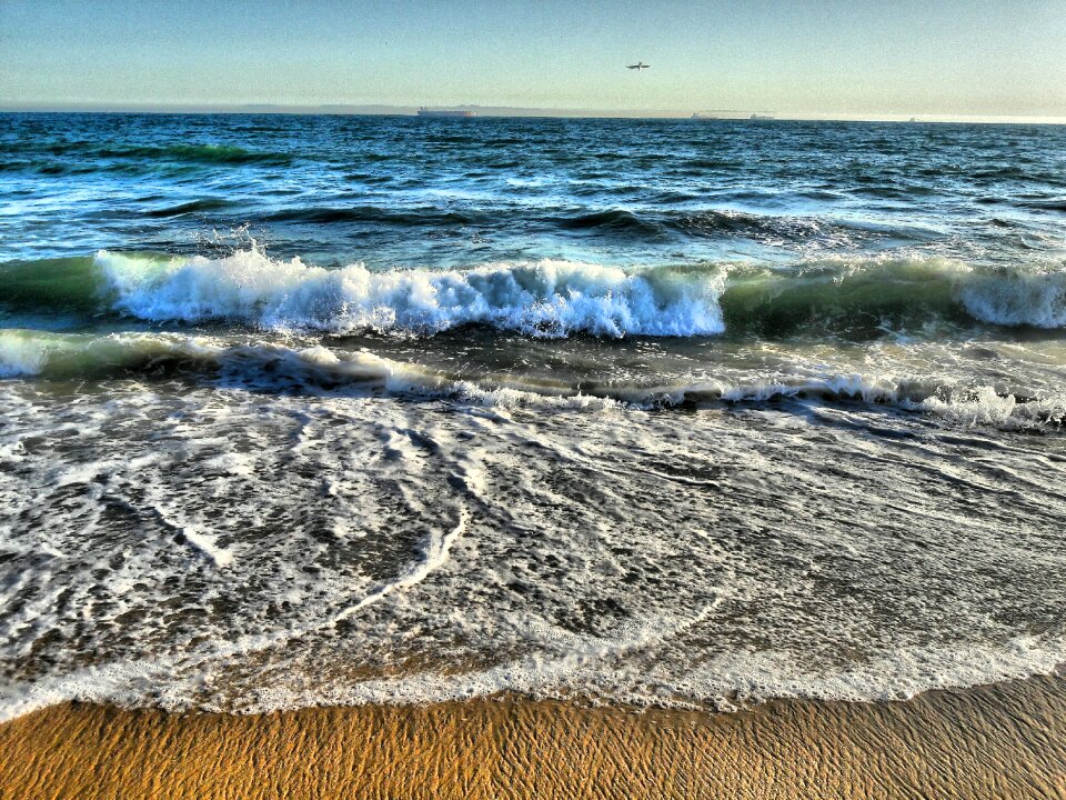 Ocean sand water