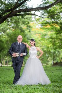 Wedding dress bride love photo