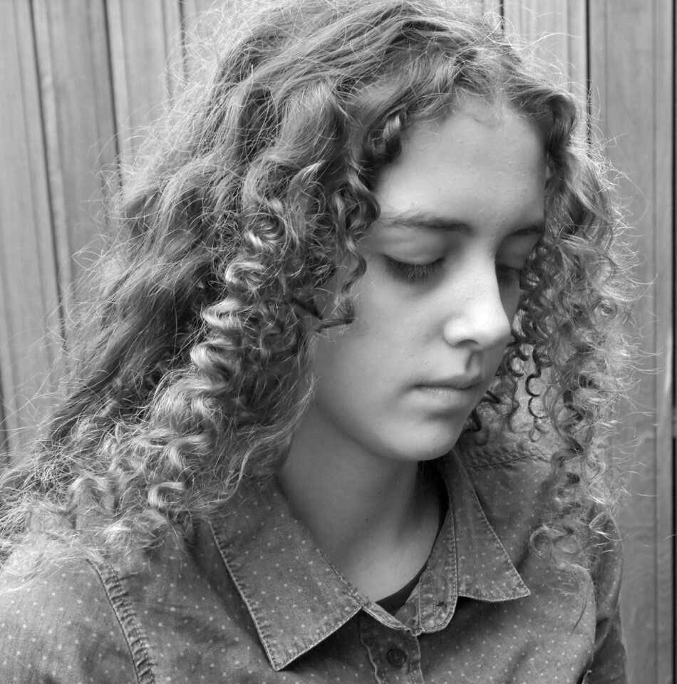 Portrait curls young