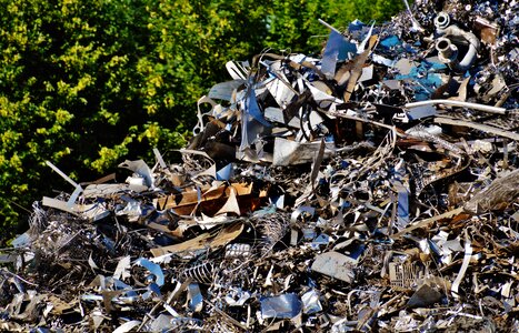 Scrap iron recycling metal