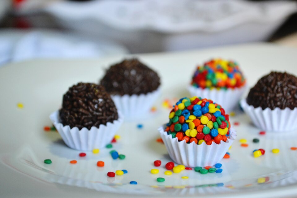 Sweet dish traditional bonbon