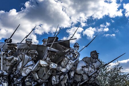 Communism monument sculpture photo