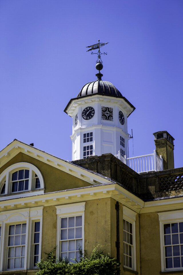 Edwardian country house clock tower wealth