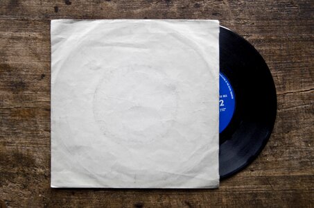 Disk 45rpm gramophone