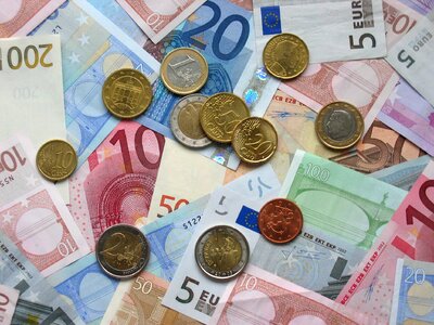 European currency business trade