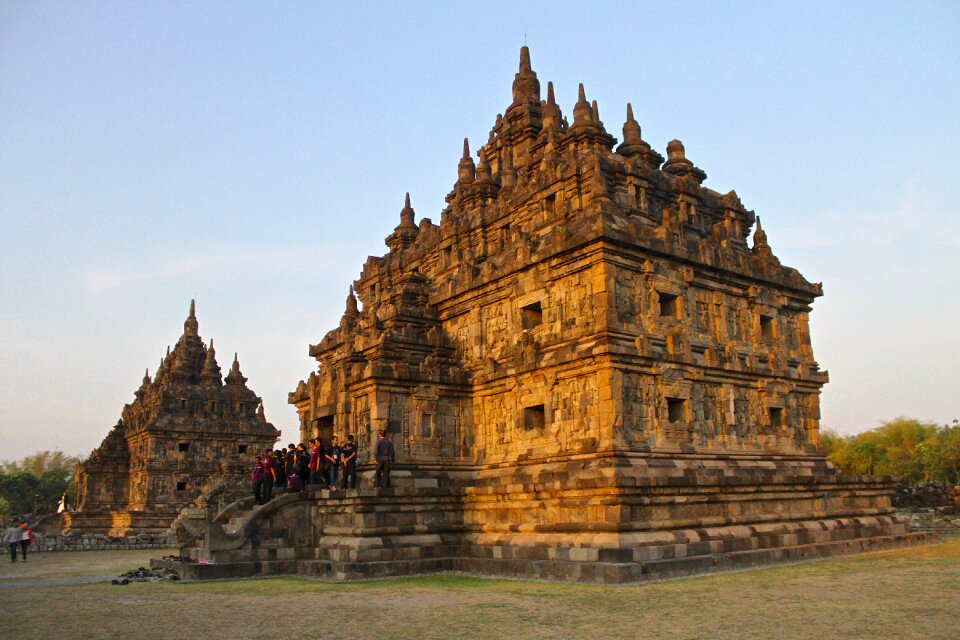 Indonesia landscape candi