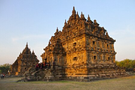 Indonesia landscape candi