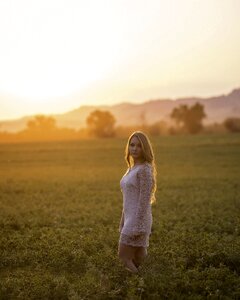 Summer young woman