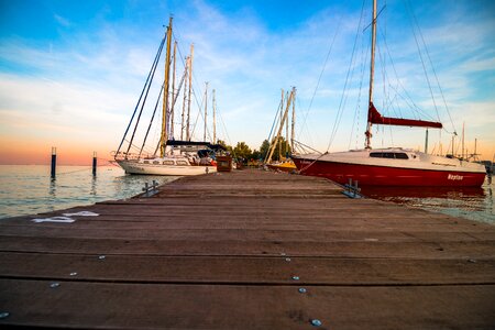 Dock evening holiday