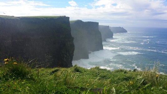 Ireland sea landscape