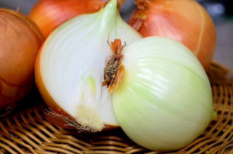 Raw food close up