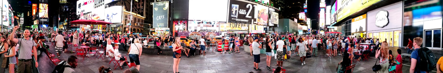 panorama times square 