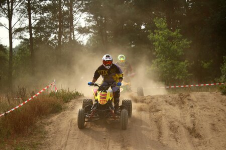 Quad race motorsport motocross