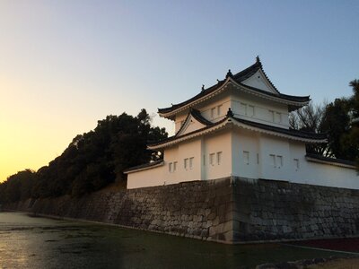Ping cheng japanese-style palace the city walls photo