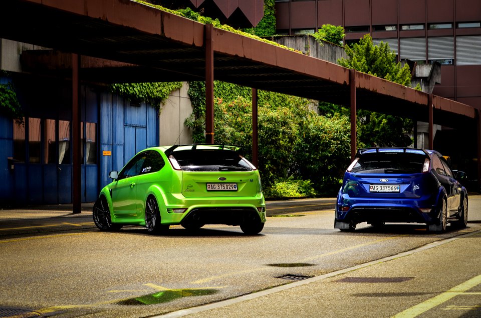 green and blue 