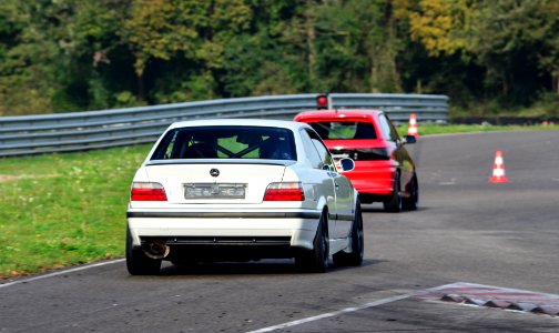 white bmw 