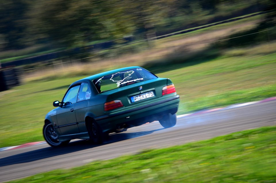 green bmw 