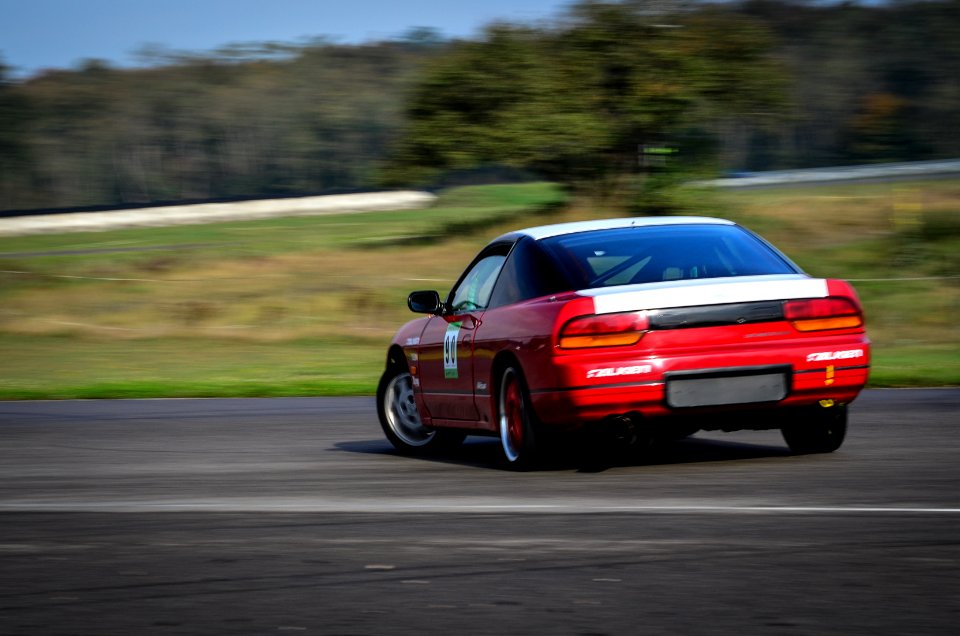 red nissan 