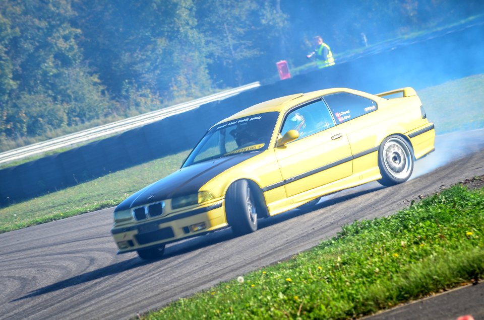 yellow bimmer 