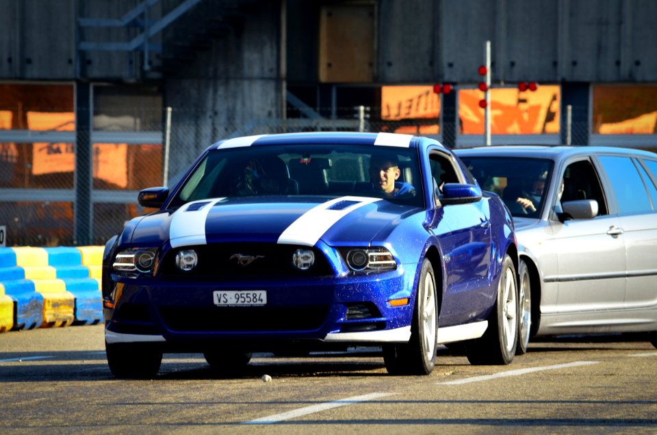 mustang blue 