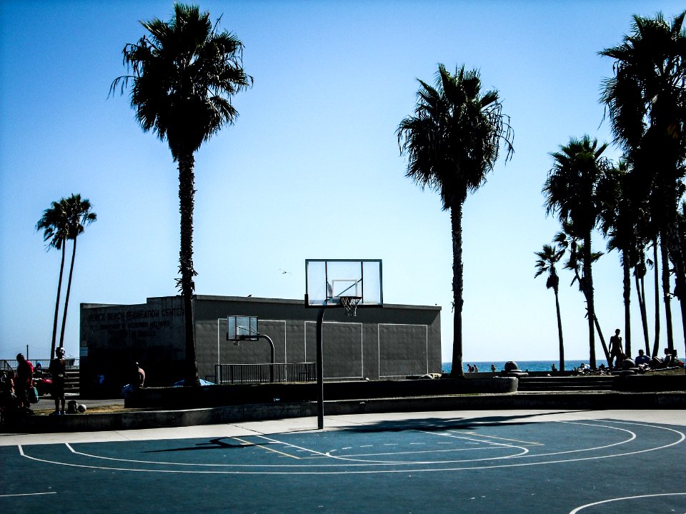 venice beach basketball court 