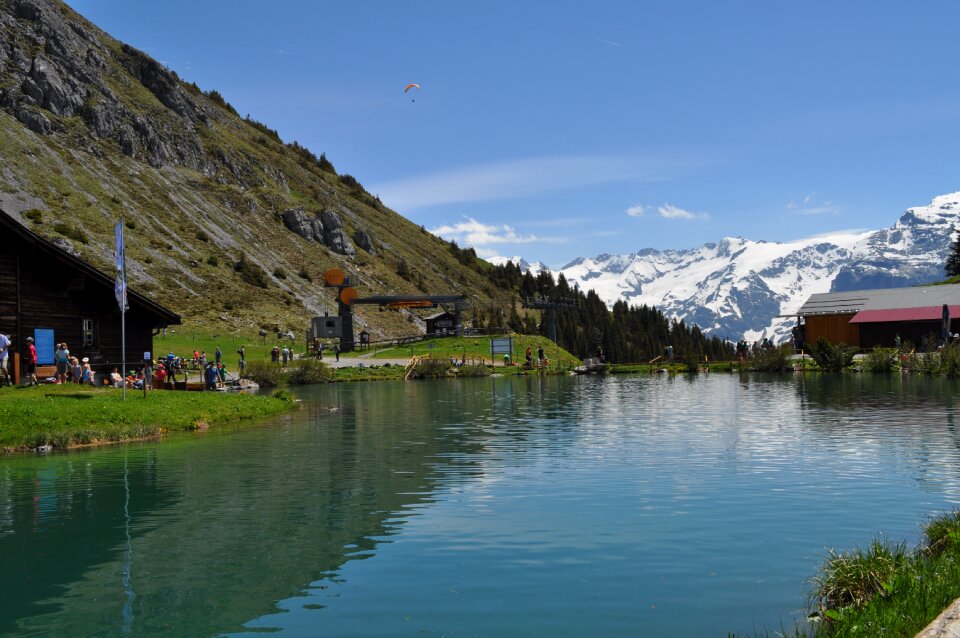 Alpine mountains nature