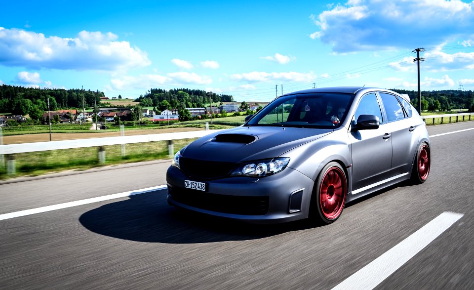 hatchback rolling shot 