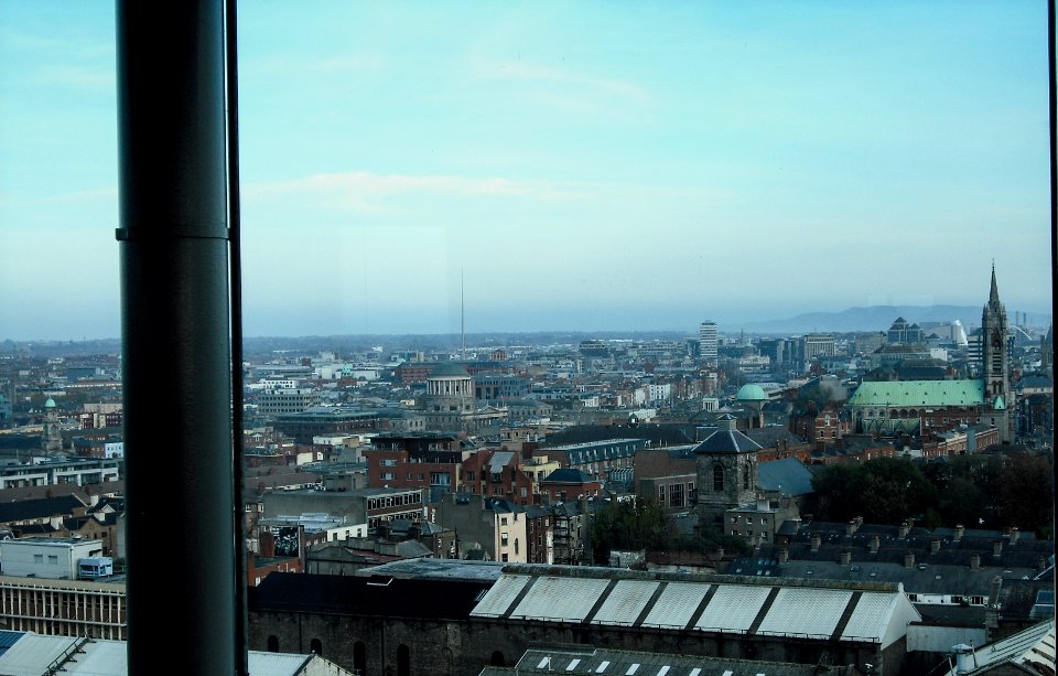view from guinness restaurant 