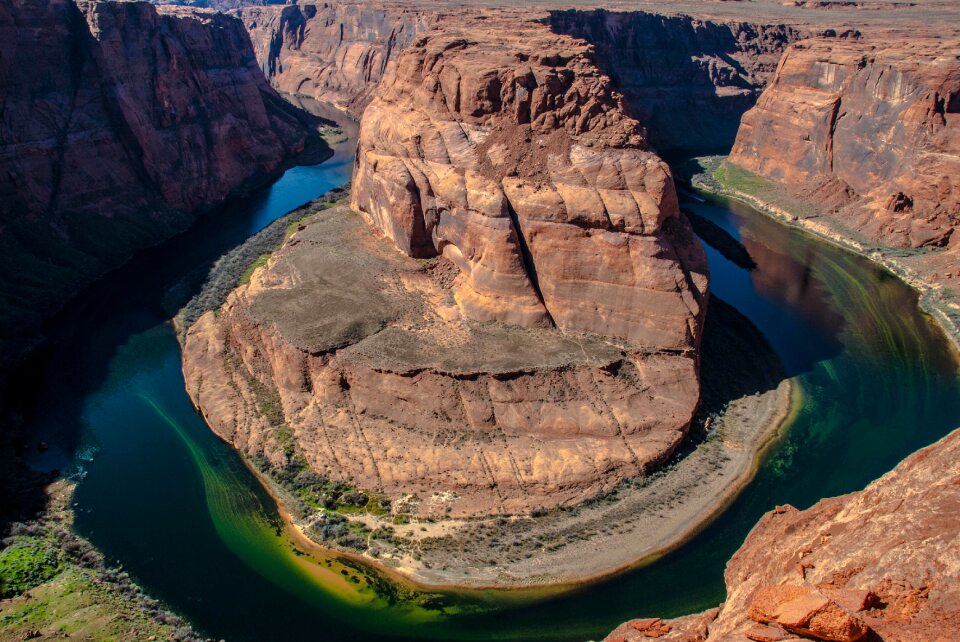 Horseshoe nature landscape