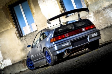 grey CRX rear 