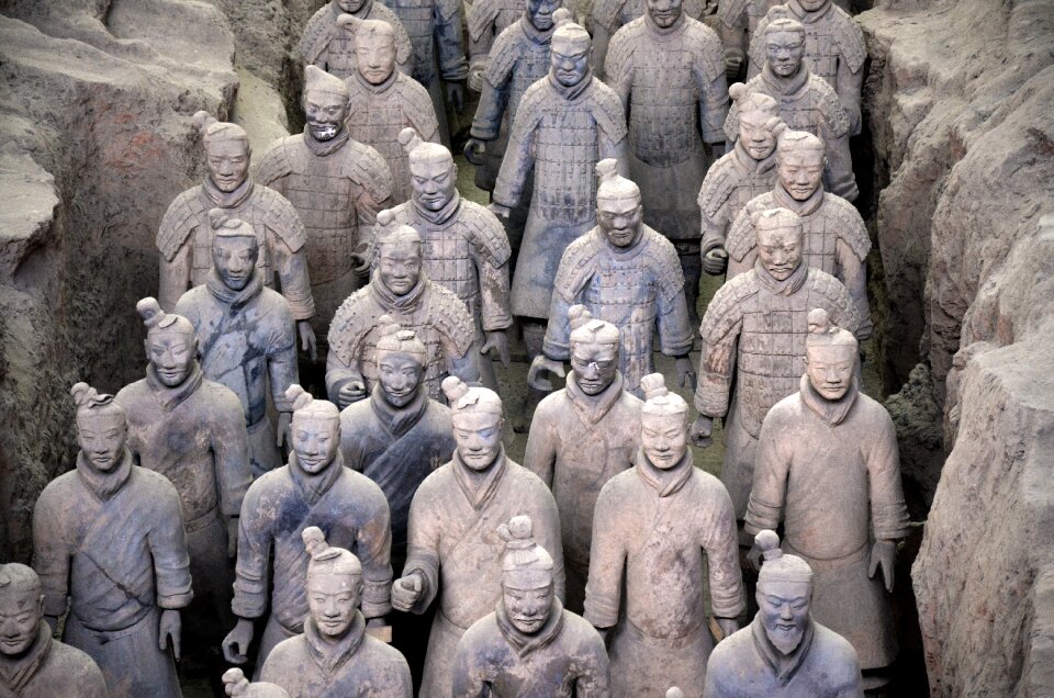Terracotta xian city of pingyao terracotta warriors