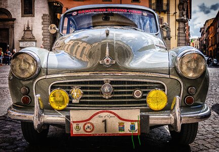 Car racing auto morris