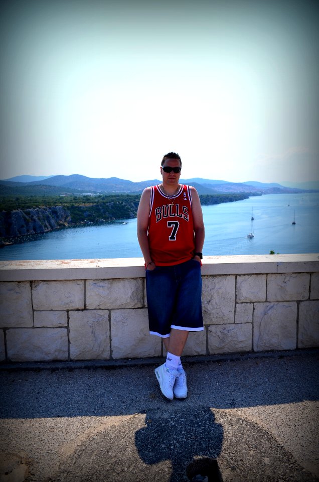 denis at sibenik bridge 