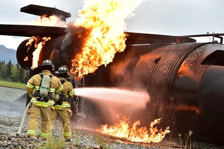 Fire controlled protection