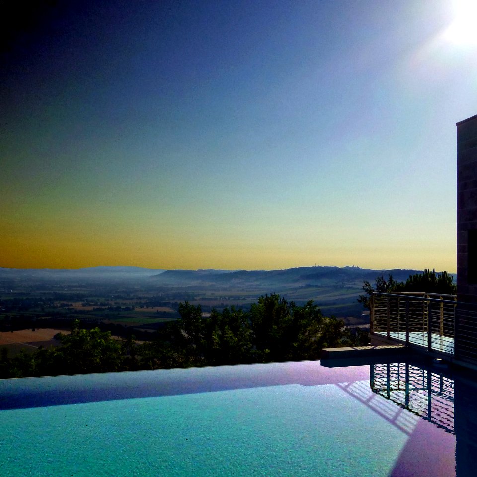 Pollenza, Marche, Italia 