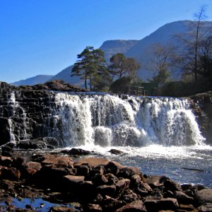 Aasleagh Falls, Ireland photo
