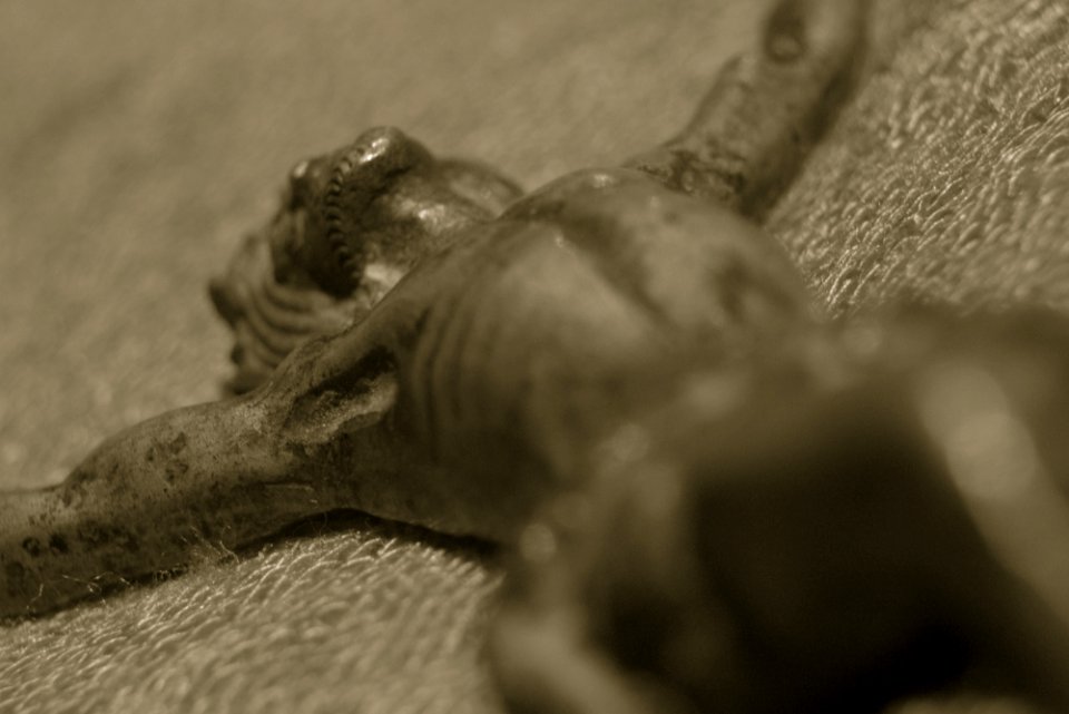 Cristo de bronce II 