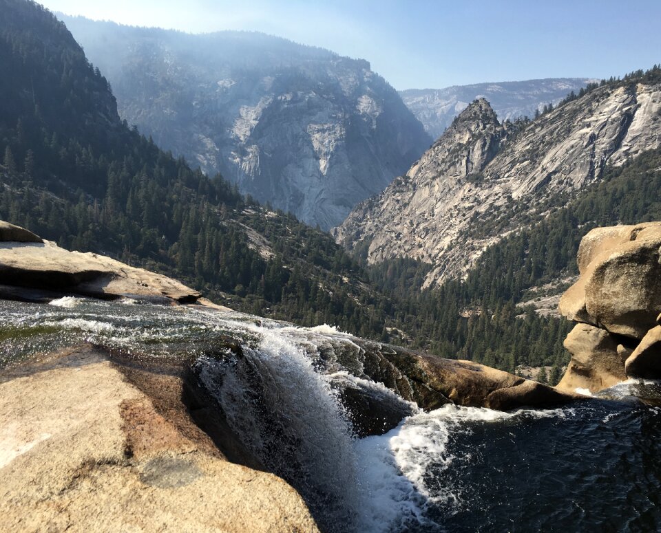 Water rocky stream