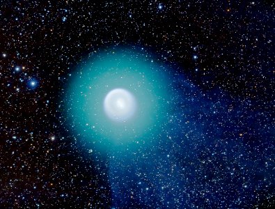 Comet Holmes 17P Nov 1, 2007 