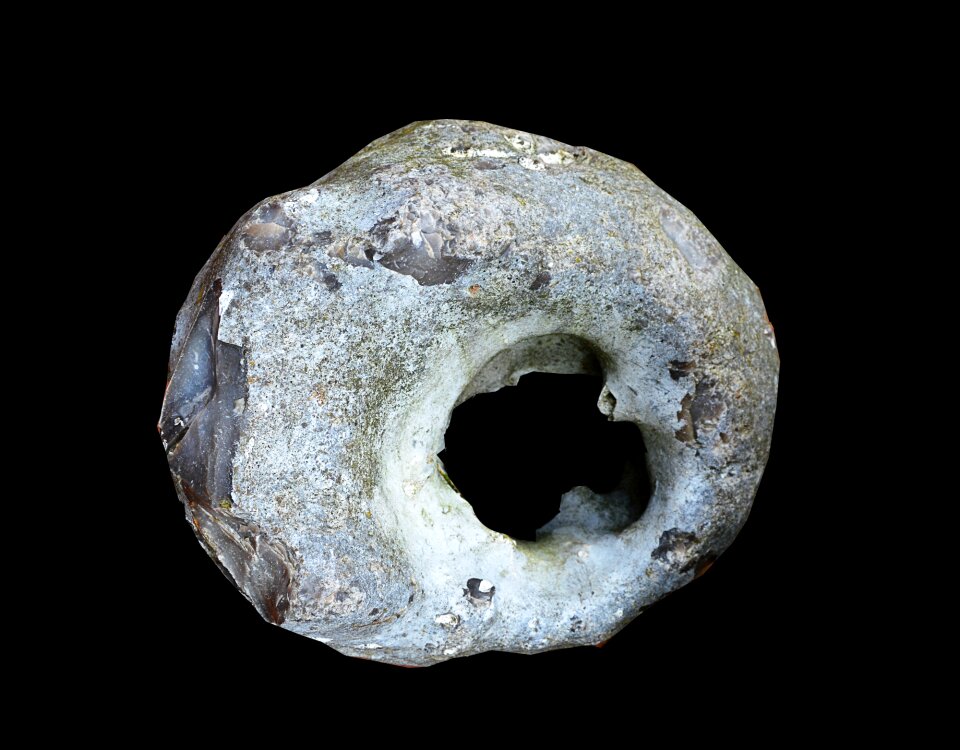 Hole nature black background