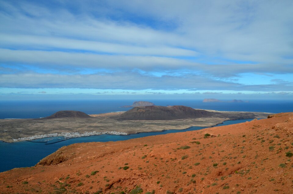 Dunes rock lanzarote photo