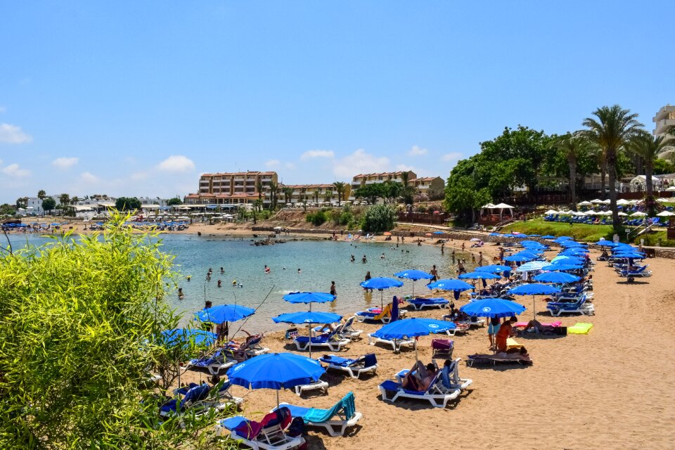 Mediterranean summer landscape
