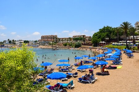 Mediterranean summer landscape photo